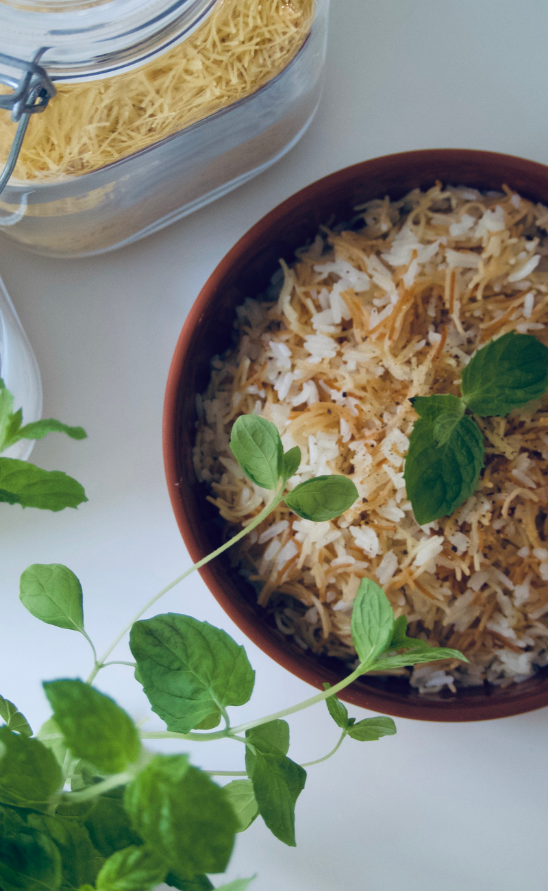 Golden Vermicelli Rice