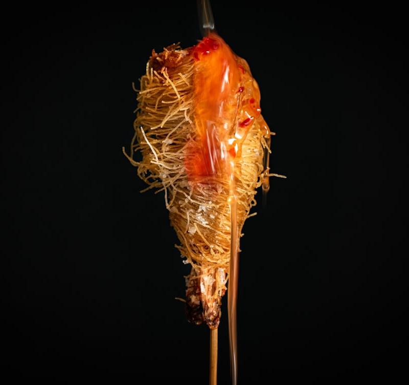 Goong Sarong (Shrimp in Blankets)