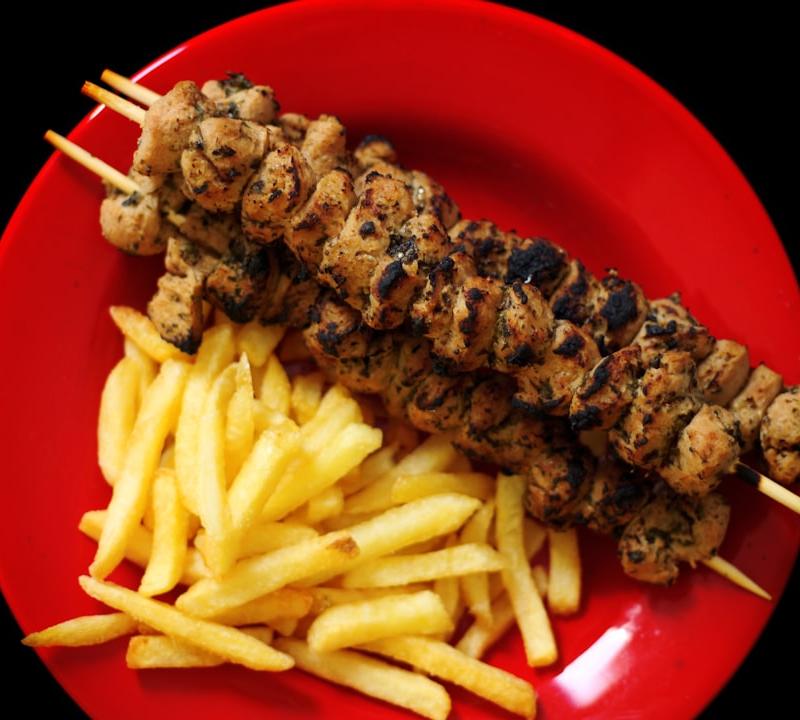 Greek Beef Souvlaki