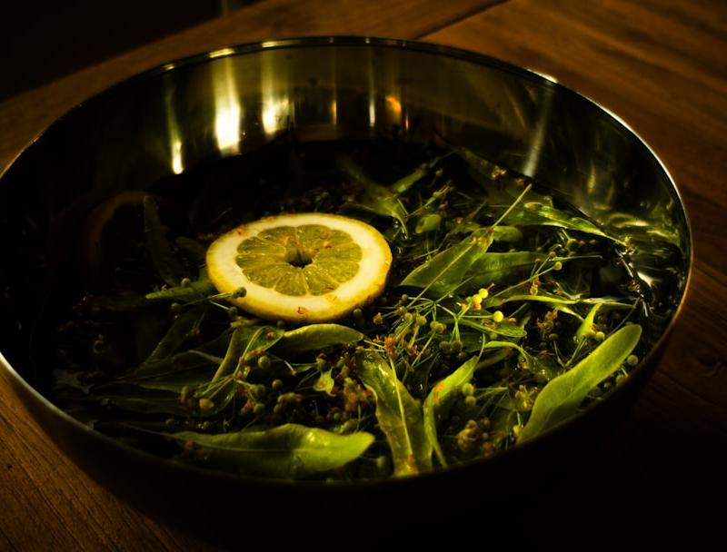 Greek Boiled Greens with Lemon Oil