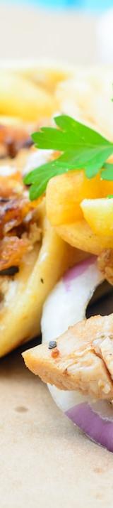 Greek Chicken Gyro