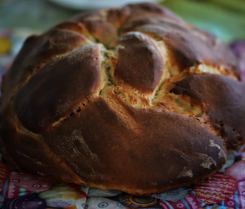 Greek Easter Tsoureki Bread