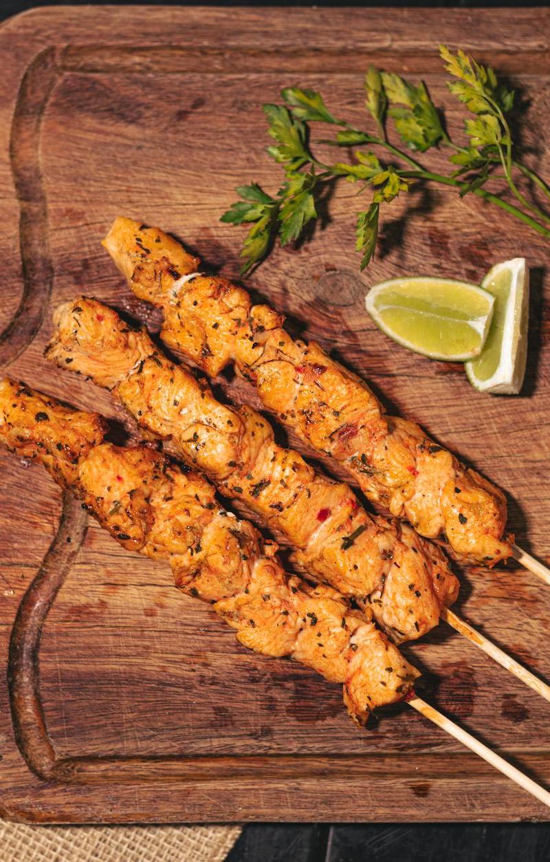 Greek Lemon Chicken Souvlaki