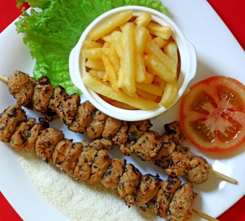 Greek Pork Souvlaki