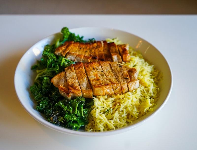 Greek Power Bowl with Chicken