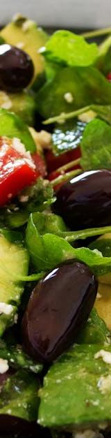 Greek Salad with Feta and Olives