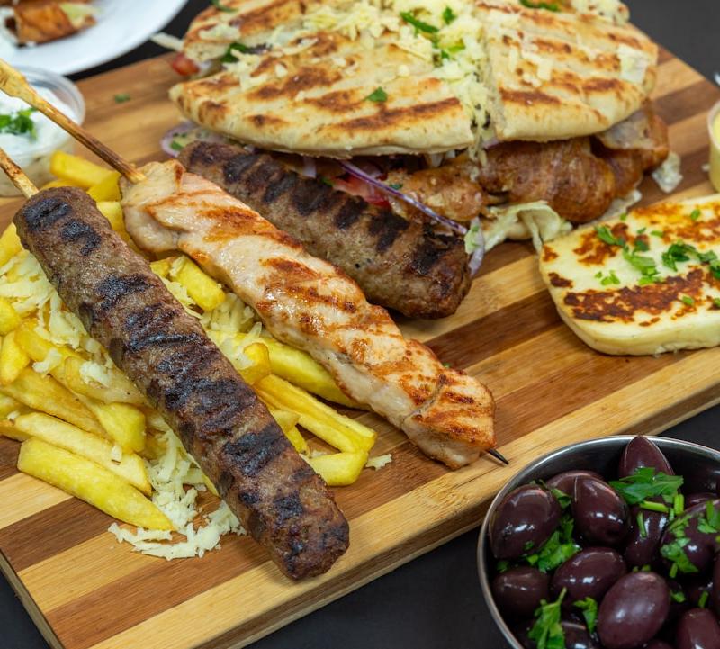 Greek Souvlaki Plate