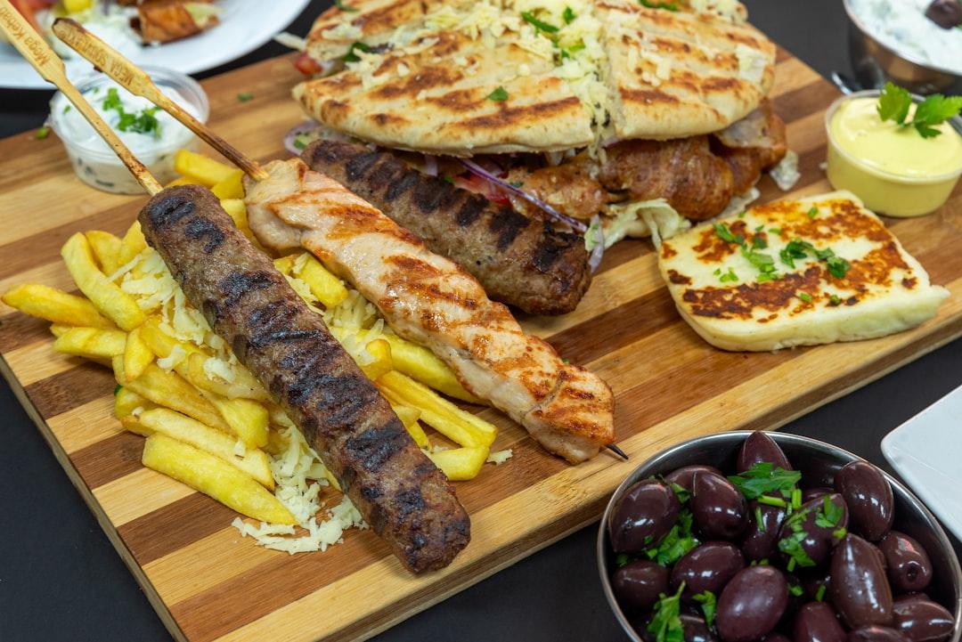 Greek Souvlaki Plate