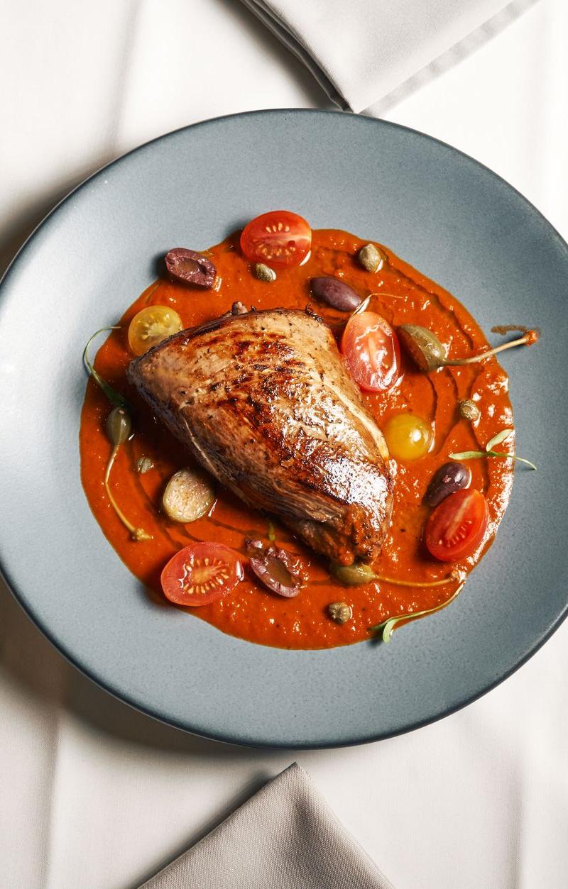 20-Min Greek Tomato Chicken