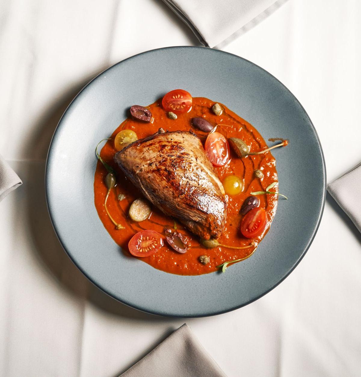20-Min Greek Tomato Chicken