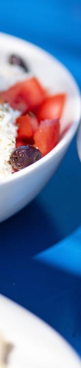 Greek Village Salad with Crusty Bread