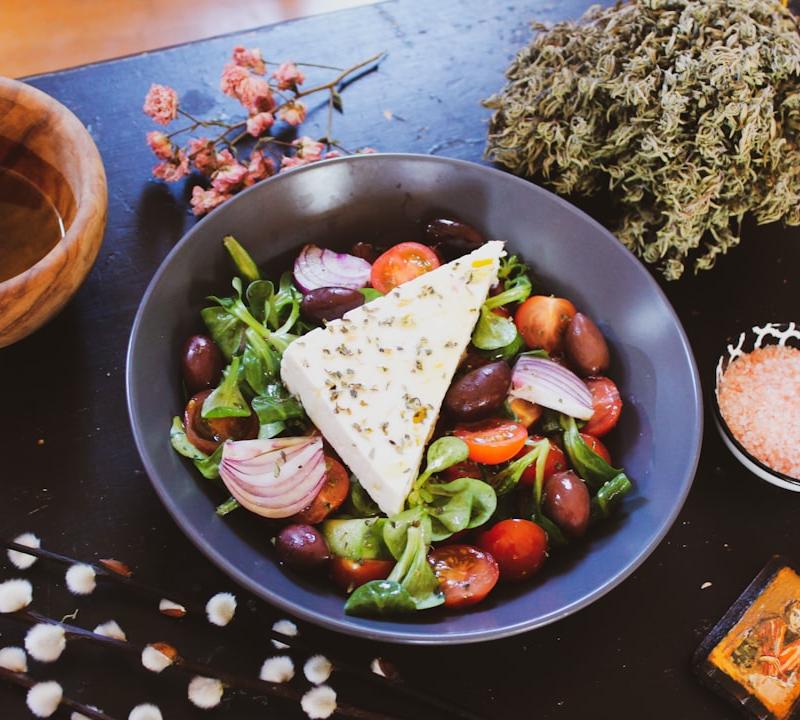 Greek Village Salad — Horiatiki