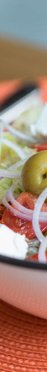 Greek Village Salad with Lemon & Feta