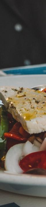 Greek Village Salad with Tzatziki
