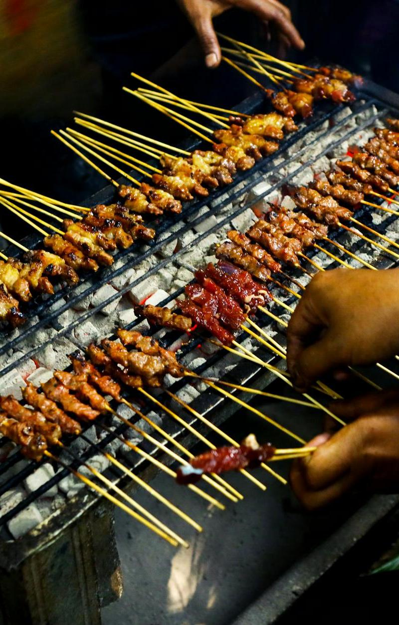 Grill-Marked Sate Maranggi