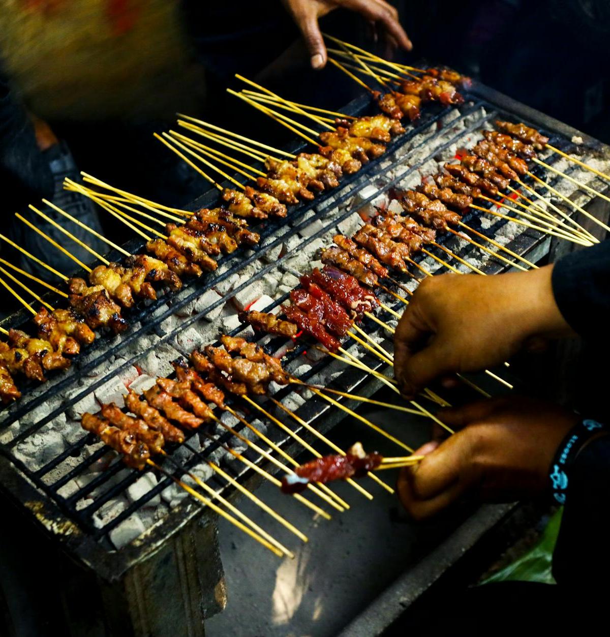 Grill-Marked Sate Maranggi