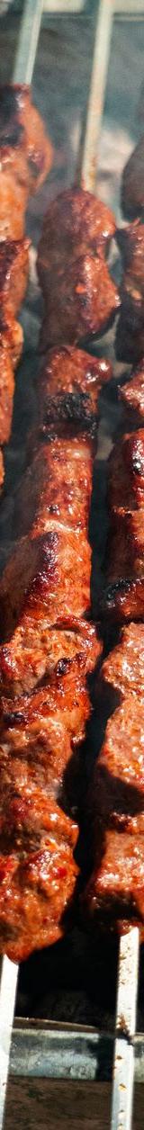 Grilled Beef Souvlaki with Tzatziki