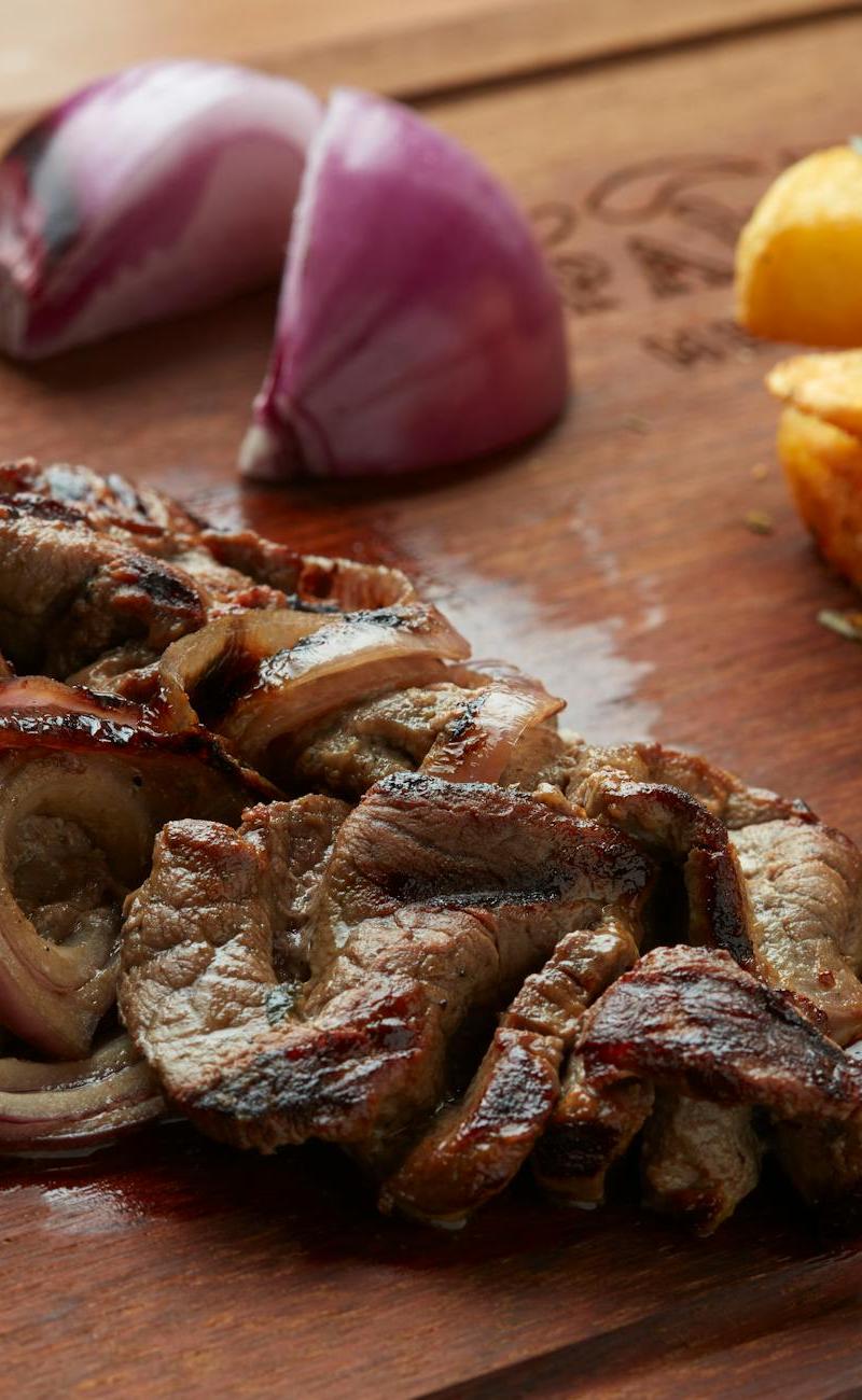 Grilled Beef Souvlaki