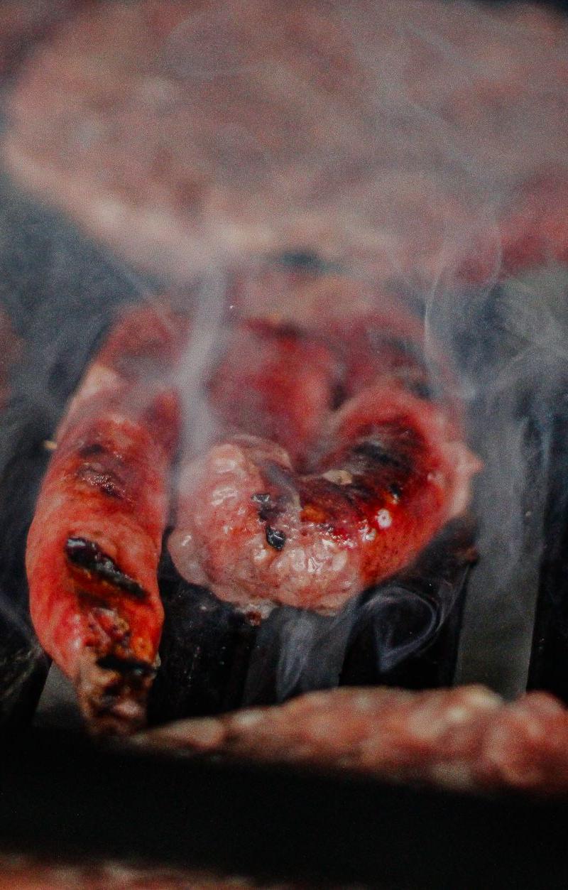 Grilled Boerewors & Burger Platter