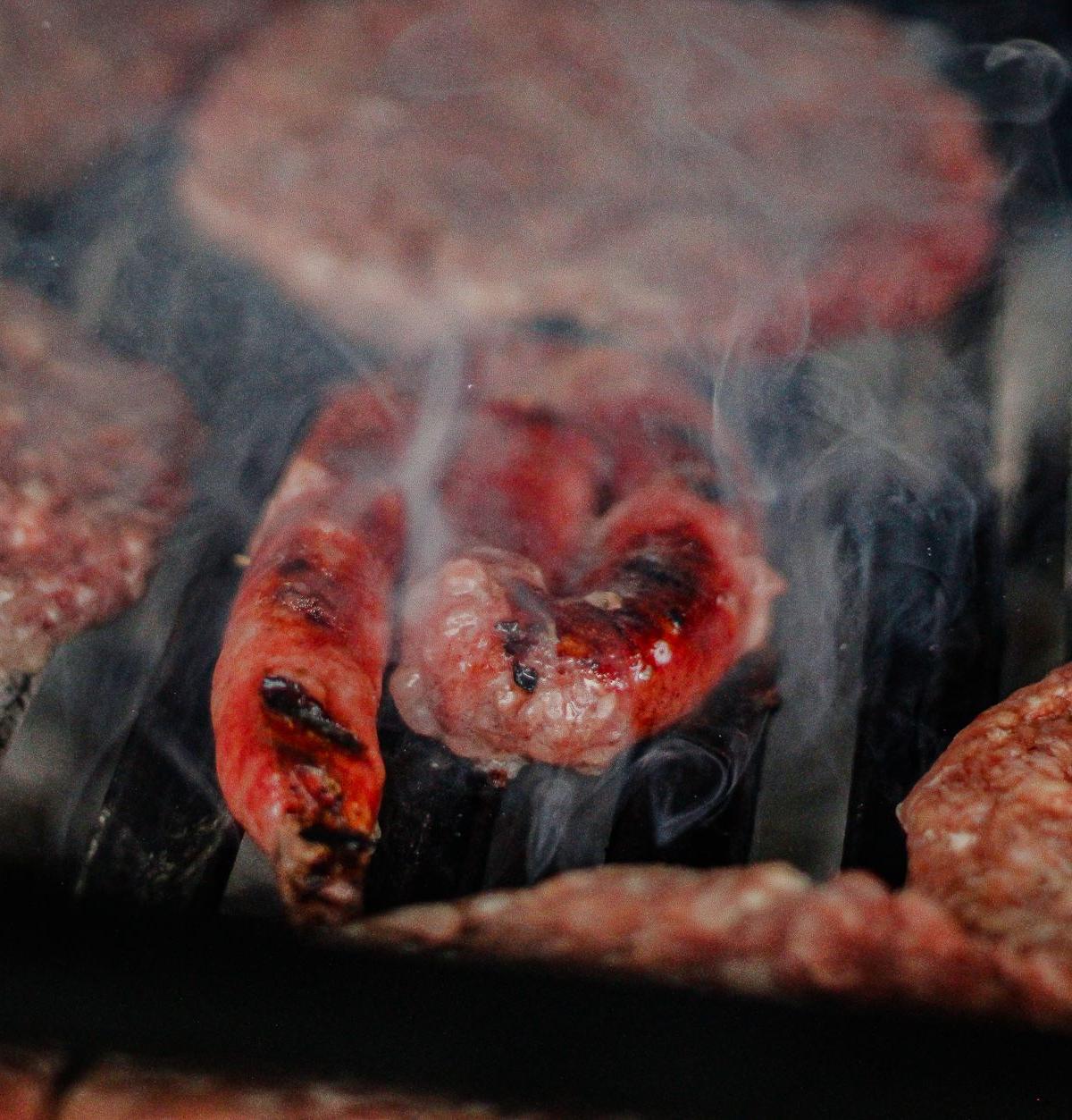 Grilled Boerewors & Burger Platter