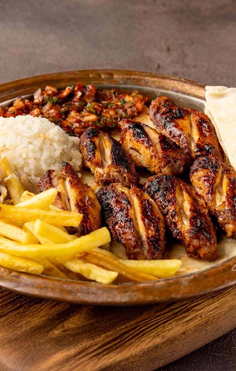 Grilled Chicken & Fries Brazilian Plate