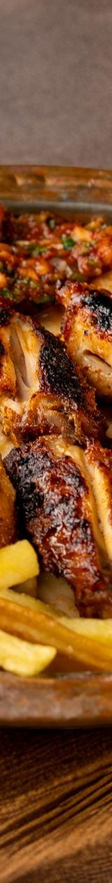 Grilled Chicken & Fries Brazilian Plate