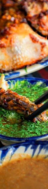 Grilled Fish with Turmeric, Dill & Asian Aromatics