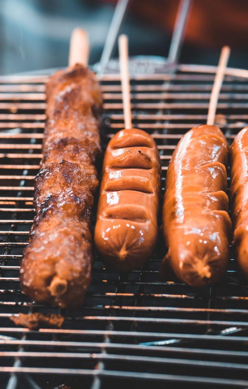 Grilled Hungarian Sausage & Meat Skewer Dinner