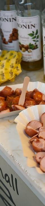 Grilled Kielbasa with Caramelized Onions