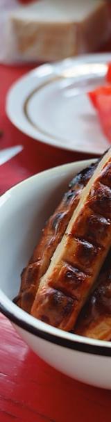 Grilled Kielbasa with Fresh Sides