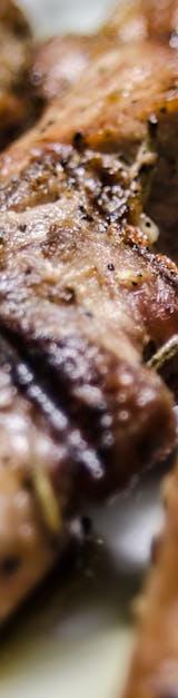 Grilled Lamb Chops with Chimichurri Herb Sauce