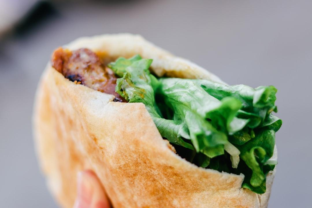 Grilled Lamb Pita Sandwich