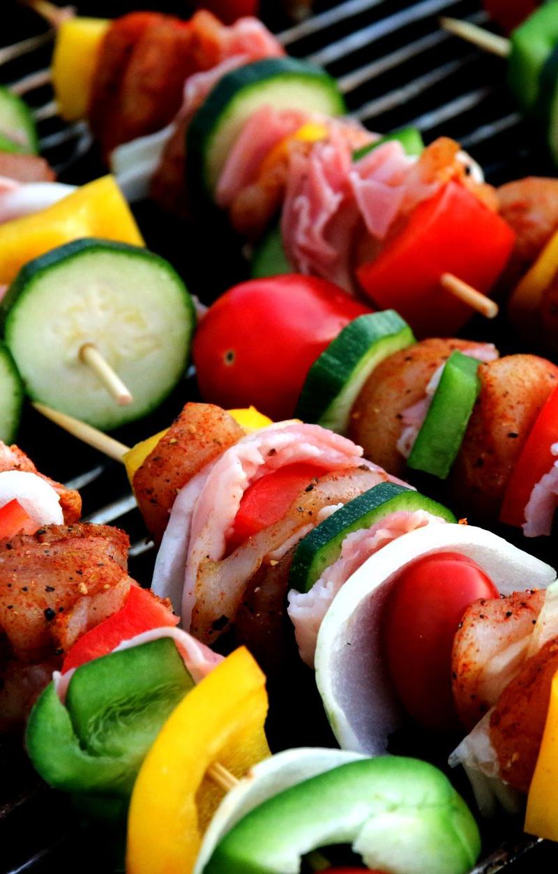 25-Min Grilled Lamb Shish Kebab