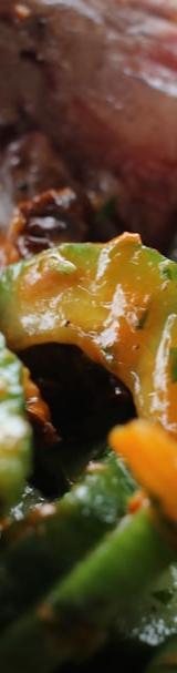 Grilled Picanha with Charred Peppers & Tomatoes