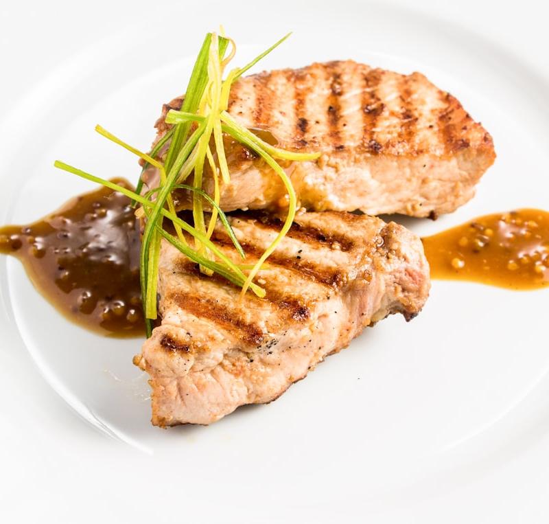 Grilled Pork Chops with Caramel Fish Sauce