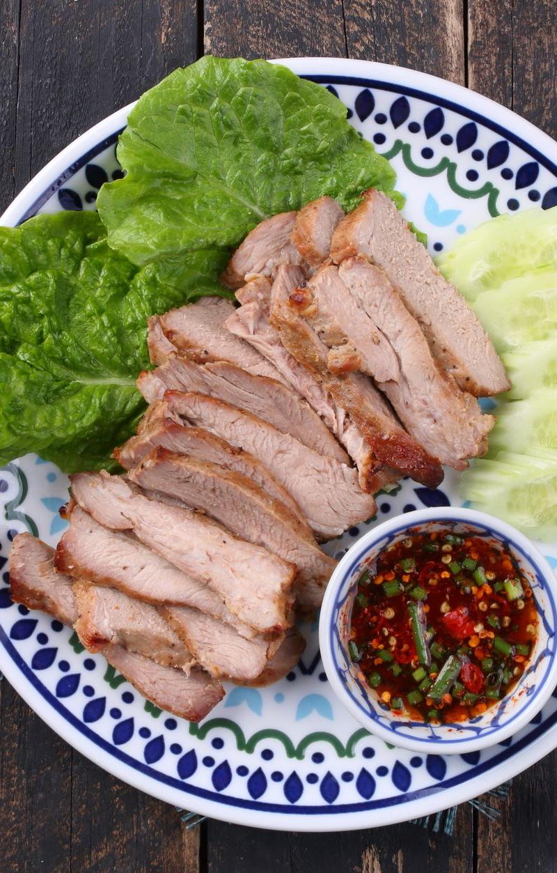 Grilled Pork & Sticky Rice Bowl