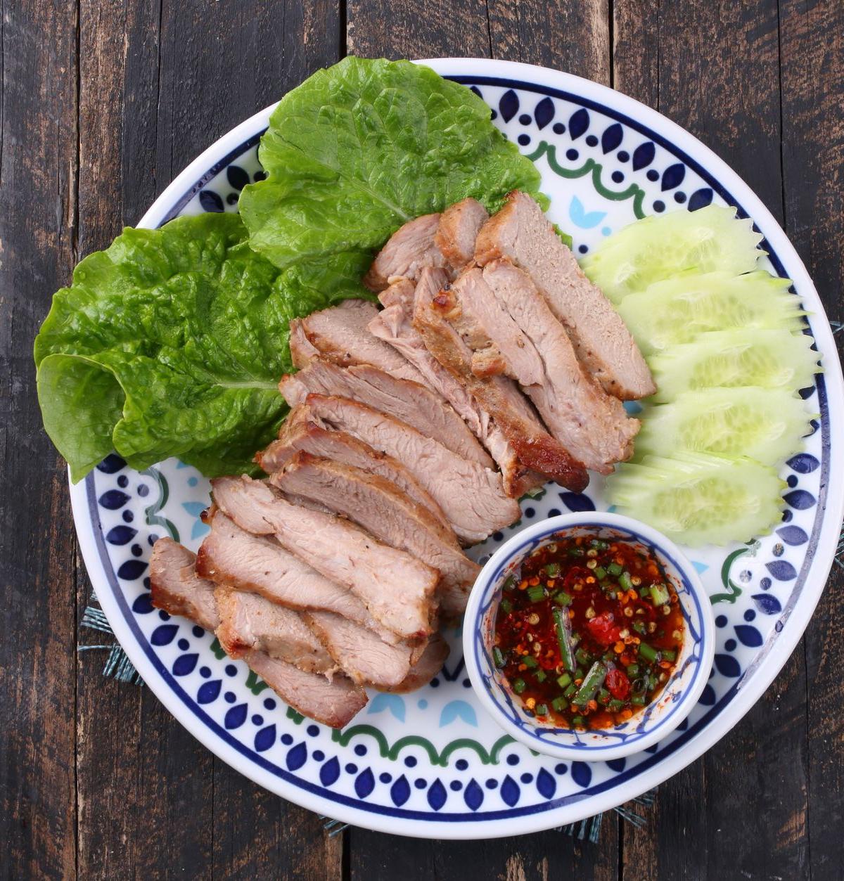 Grilled Pork & Sticky Rice Bowl