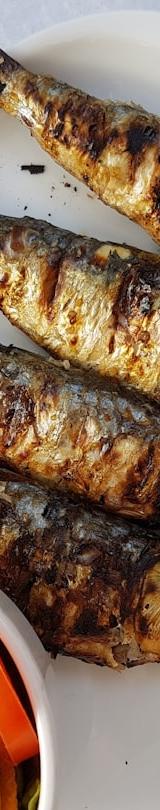 Grilled Sardines with Lemon & Potatoes