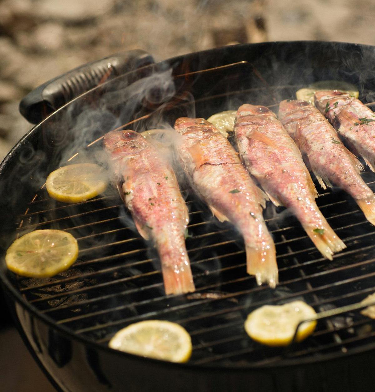 Grilled Sea Bream with Lemon & Herbs