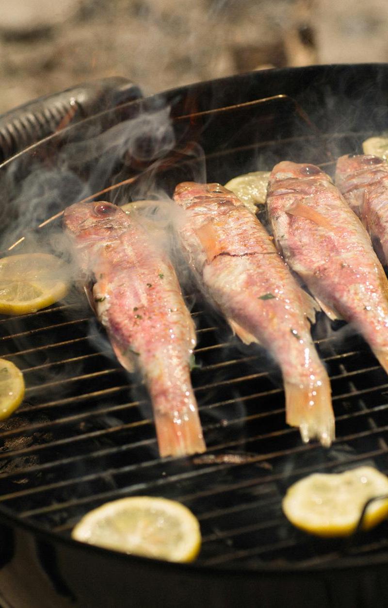Grilled Sea Bream with Lemon & Herbs