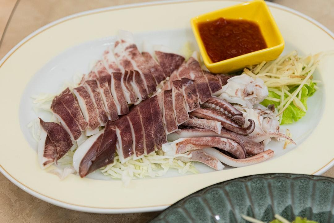 Grilled Squid with Lime & Garlic