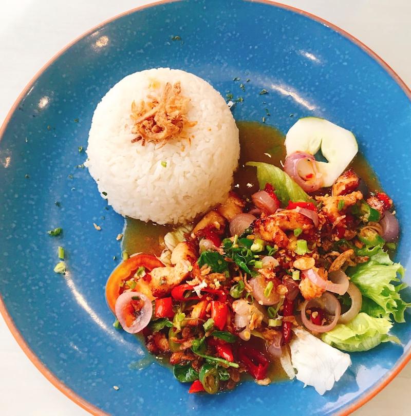 Grilled Squid with Sambal Matah & Lime
