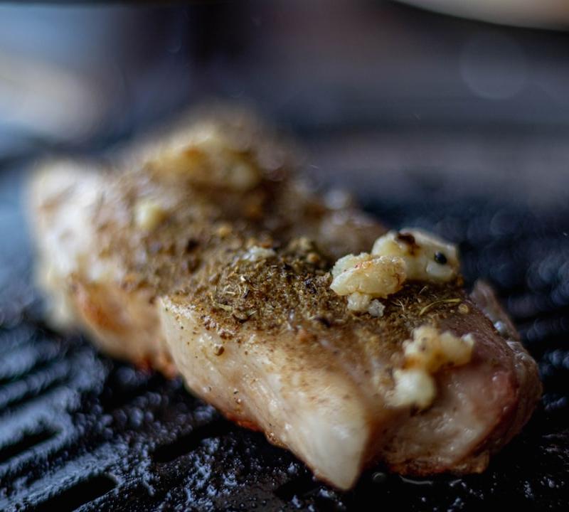 Grilled Swordfish with Lemon and Herbs