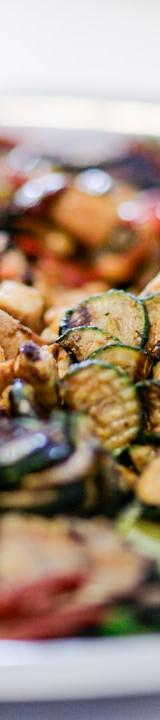 Grilled Vegetables with Feta