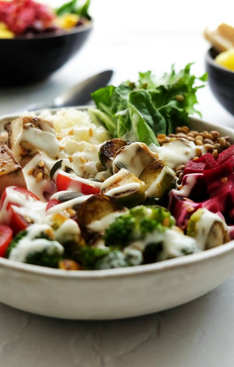 Grilled Veggie Buddha Bowl