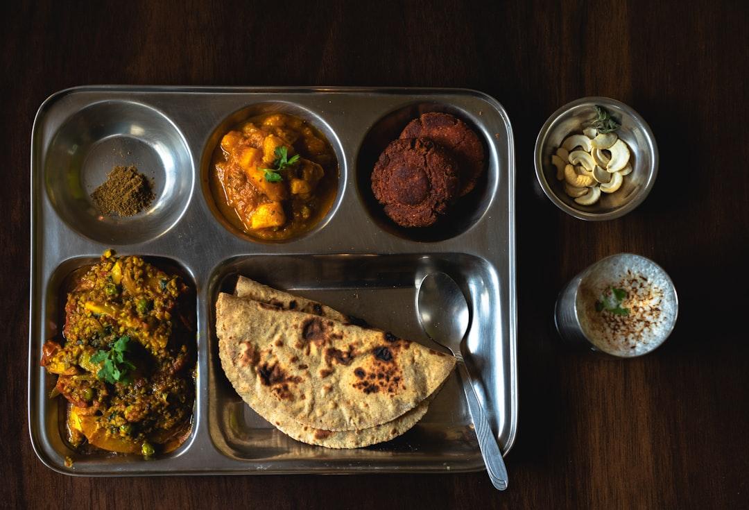 Gujarati Vegetable Thali