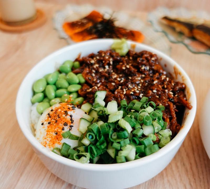 20-Min Gyudon Beef Bowl with Soft Egg