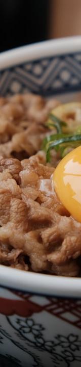 Gyudon with Onsen Egg