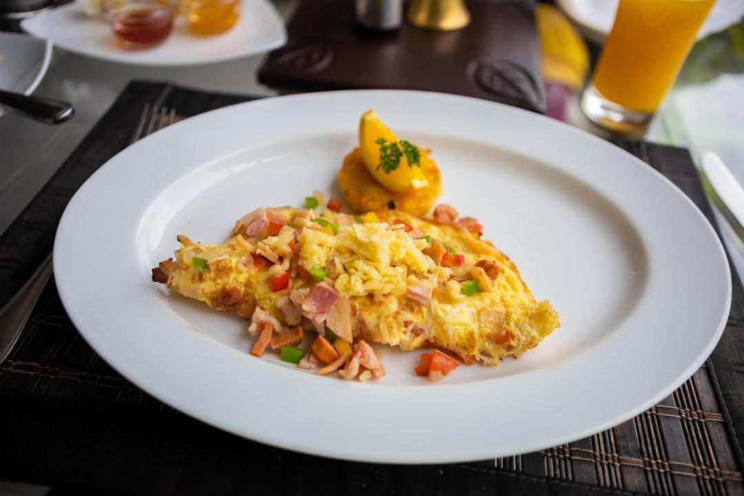 Ham and Cheese Omelette