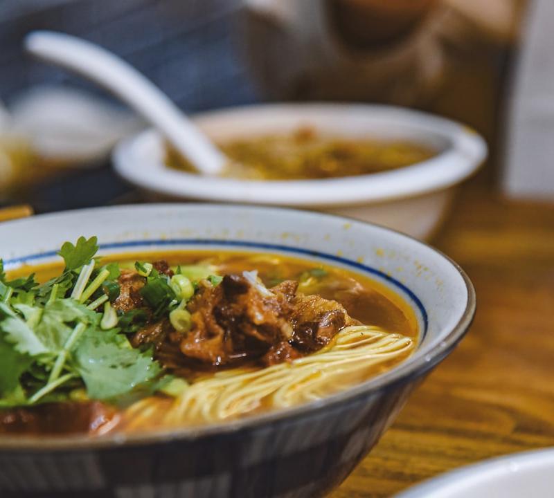 Hand-Pulled Beef Noodle Soup